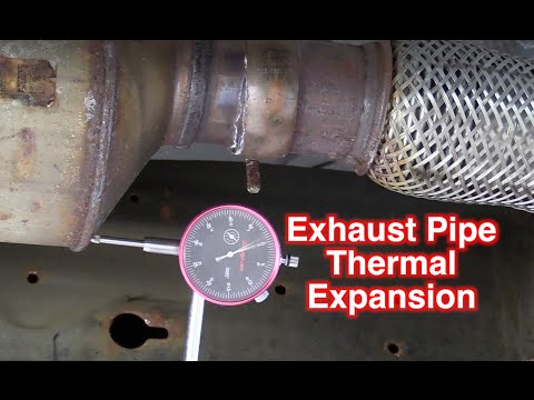 Exhaust Pipe Thermal Expansion and Vibrations (NVH)