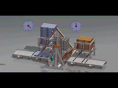 Inline Pallet changer - TOPPY QSHAPE (animation)