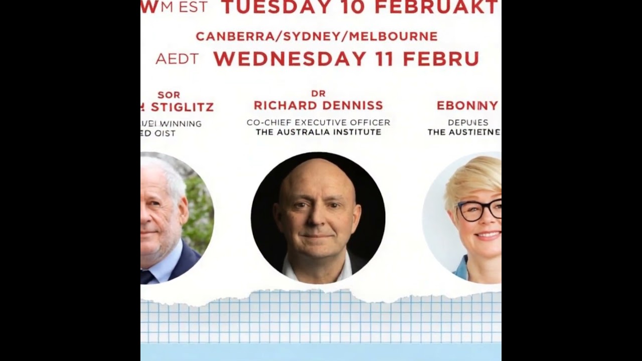 Stiglitz in Australia: democracies need to collect more corporate tax
