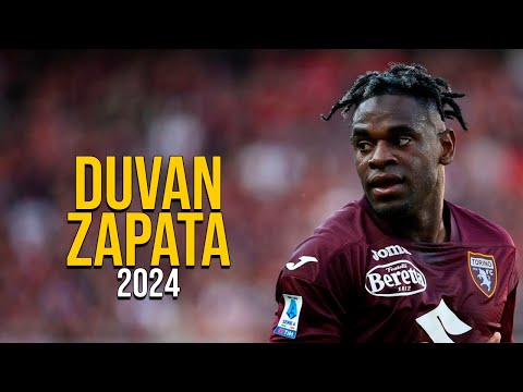 Duvan Zapata - Skills & Highlight - 2024