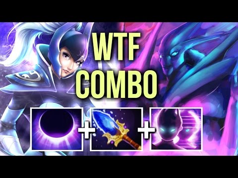 Holy Shit Combo Scepter Luna + Spectre by Loda and H4nn1 Epic Gameplay 7.05 Dota 2