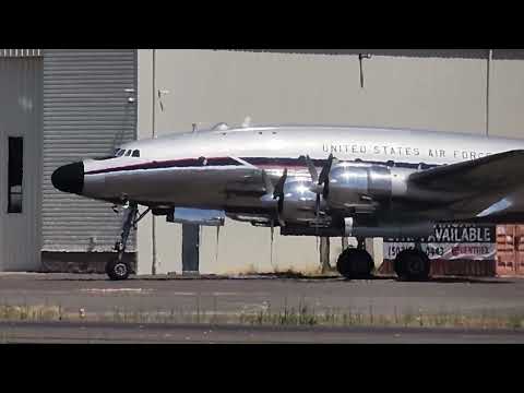 Lockheed C 121 Constellation at the Aurora, Oregon. This is one of my favorite planes! tail 8613