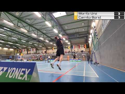 CAMILO BORST vs MORITZ UNZ German National Championships U22 2021 R2