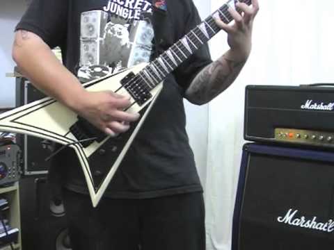 Seymour Dundan vs DiMarzio - Jackson Randy Rhoads RR5 - Marshall YJM100