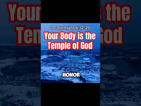 1 Corinthians 6:12-20 Summary #bible #biblestudy #biblesummary #dailydevotion #devotional