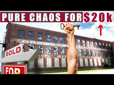Bought a Massive Abandoned Factory - its killing me