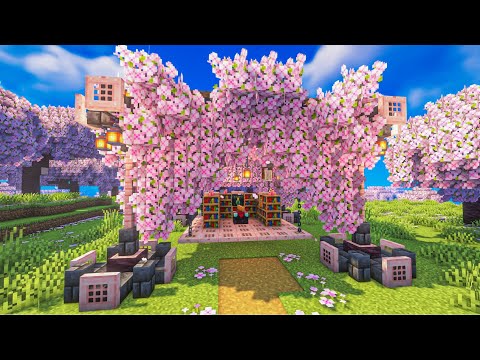 Unbelievable! Minecraft 1.20: Build Cherry Blossom Enchantment Room