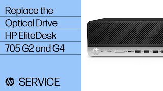 Replace the Optical Drive | HP EliteDesk 705 G2 and G4 | HP Support