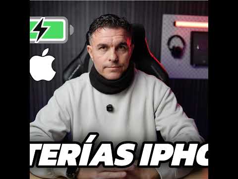 HABLEMOS de la BATERÍA de los iPhone