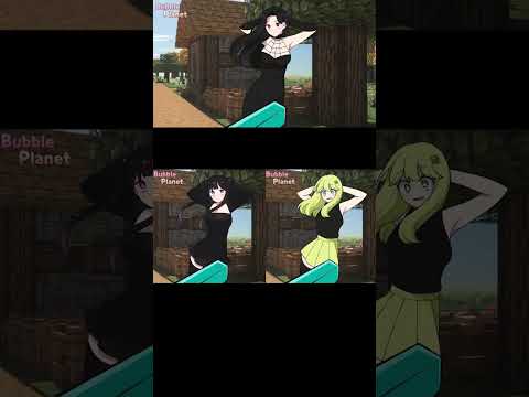 The girls  zero two dodging COMPLETE EDITION | Minecraft anime |