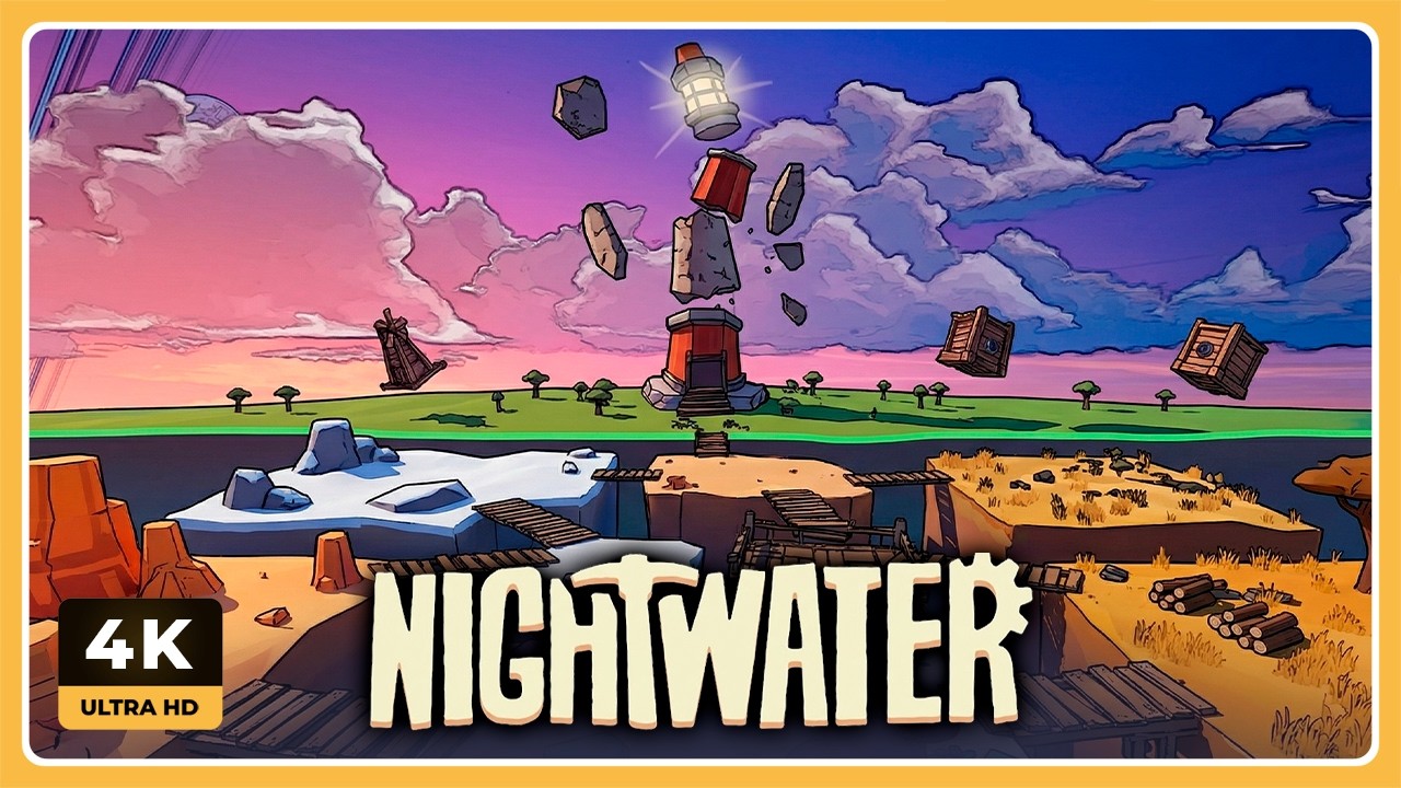 FARMEA, AUTOMATIZA y LLEGA AL FARO | NIGHTWATER Gameplay Español