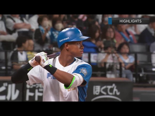 8月17日 北海道日本ハムファイターズ 対 千葉ロッテマリーンズ ハイライト
