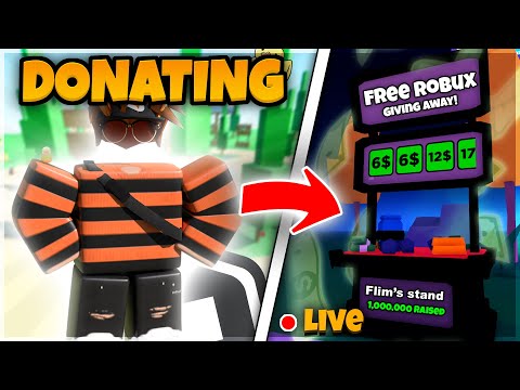 🔴LIVE🔴 14K SUBS TODAY! - Pls Donate with Viewers! Donating and Raising Robux! | 50k Subs By 2024?!
