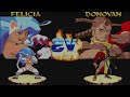 Night Warriors Darkstalkers Revenge Felicia Ladder No Commentary