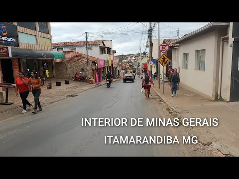 ITAMARANDIBA MG, PASSEIO PELA À CIDADE DE ITAMARANDIBA MG , INTERIOR DE MINAS GERAIS  | MOTOVLOG 
