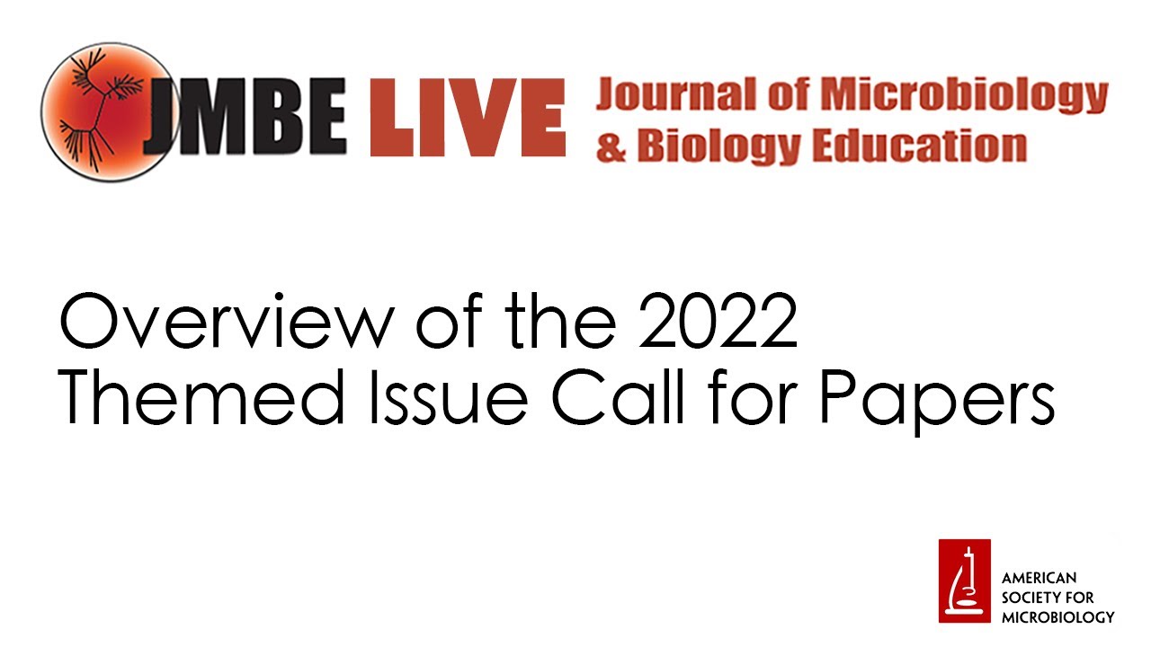 Overview of the 2022 Themed Issue Call for Papers
