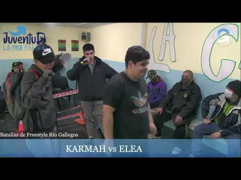 KARMAH VS ELEA | CUARTOS | BATALLAS DE FREESTYLE - EDICIÓN CUARENTENA - DIA 2