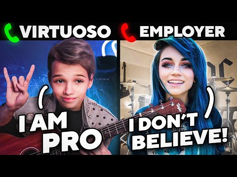 BABY-VIRTUOSO try to GET a JOB at a MUSIC SCHOOL