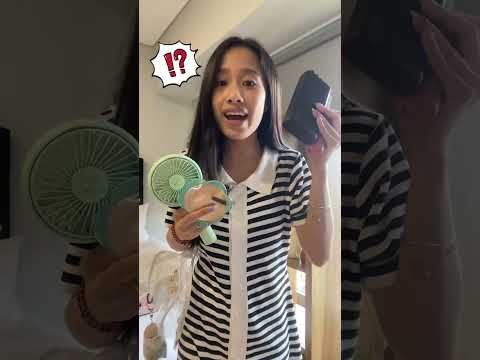 Gambar APA Senter Portabel Dengan Kipas 2-in-1 - Putih