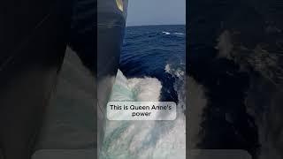 Cyclone Seas! Queen Anne Skirts Cyclone Alfred off Queensland