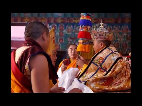 Golden Enthronement: HH The IXth Kyabgon Jedrungpa