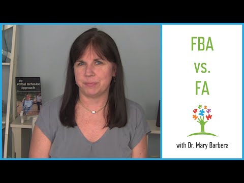 Autism Behavioral Strategies: FBA vs. FA