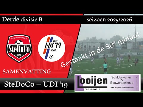 Samenvatting SteDoCo - UDI '19 (13/09/25) gestaakt wegens onweer