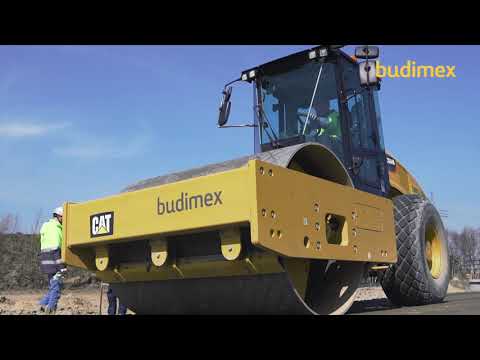 Układanie nawierzchni na budowie A1 - Tuszyn – Piotrków Trybunalski