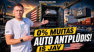 0% MUITAS sukėlė TIKRĄ JAV automobilių ANTPLŪDĮ Lietuvoje!