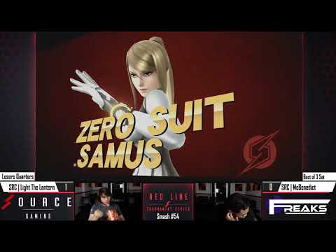 Red Line Smash 54 - SRC | Light (ZSS) Vs. SRC | McBenedict (Ryu)
