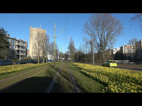 Den Haag Arnold Spoelplein - Zoetermeer Voorweg Laag | HTM RandstadRail 3 | RegioCitadis 4018 | 2022