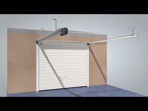 Montageanimation Garagentor RollMatic OD