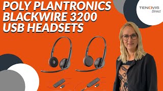 POLY PLANTRONICS BLACKWIRE 3200 Headset Review – Blackwire 3210, 3215, 3220 & 3225