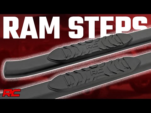 2019-2020 Ram Trucks 1500 Oval Steps [by Rough Country]