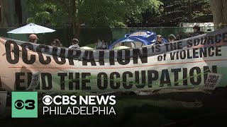 Pro-Palestinian protesters describe being in the encampment on UPenn's campus