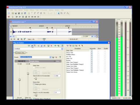 SoundForge - Effects Automation
