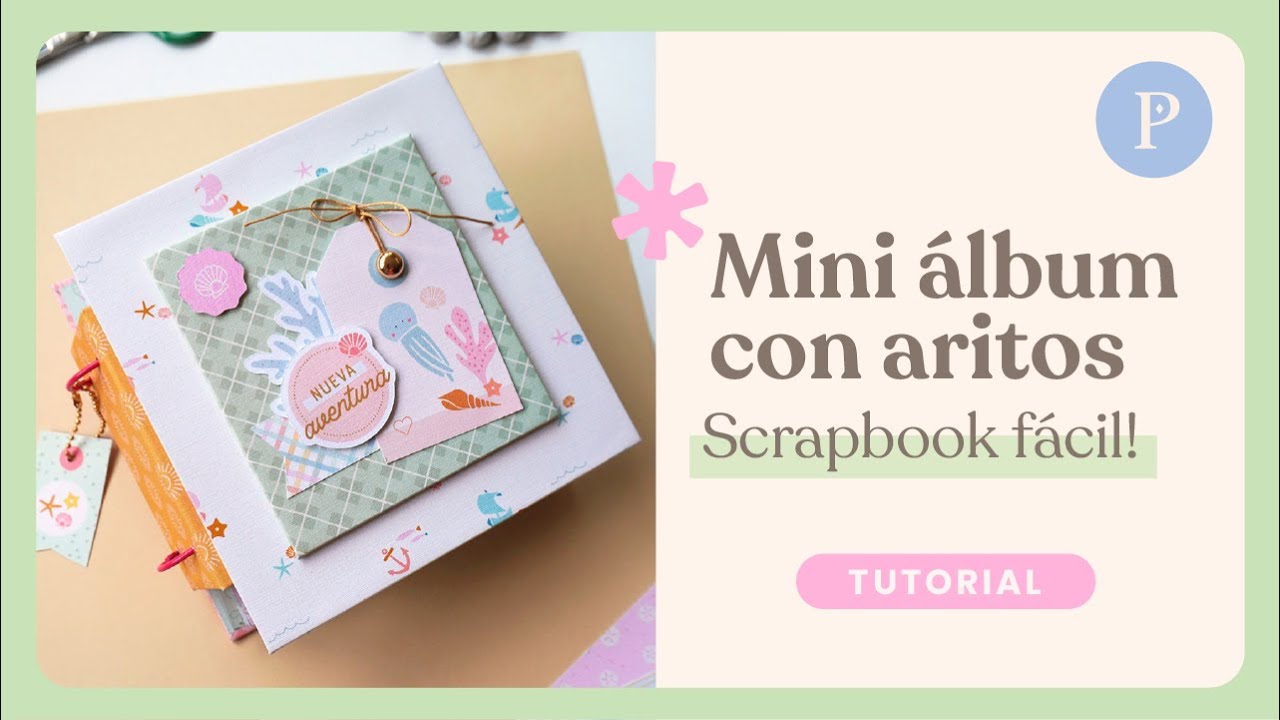 Mini Álbum con Aritos