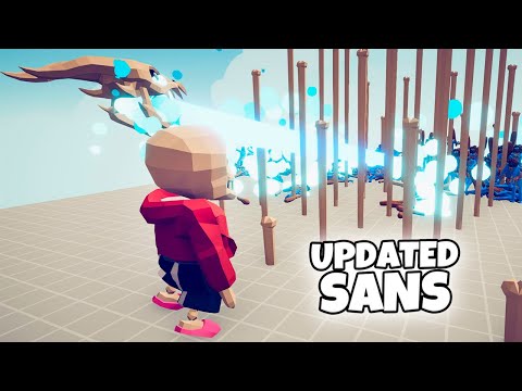 UPDATED SANS vs EVERY FACTION | TABS Totally Accurate Battle Simulator