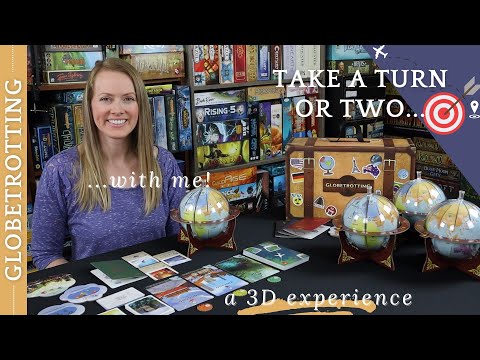 GLOBETROTTING | A Real 3-D Trip Around the World (Take a Turn or Two with Kim!)