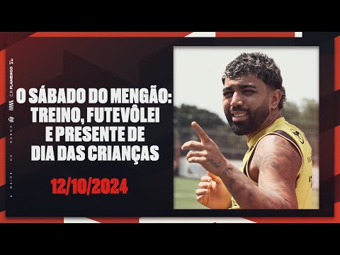Flamengo's Saturday: training, footvolley and Children's Day gift