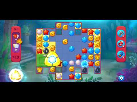 Fishdom Ads Mini Game - NEW Hard Level 6612 - Save The Fish #fishdom