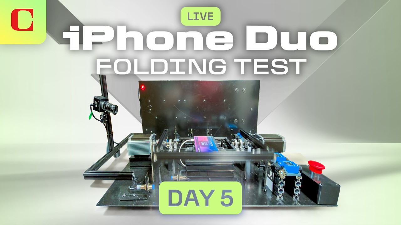 iPhone Duo Livestream: How Many Folds Can Apple’s Phone Take? Day 5