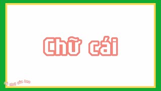 ​@OCHOICUABEE phương pháp GLENN DOMAN, bảng chữ cái tiếng việt, giọng đọc vui tươi