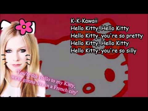 Avril Lavigne - Hello Kitty [Lyrics]