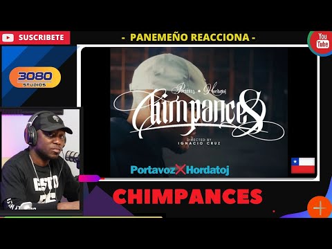 |PANAMEÑO REACCIONA| Portavoz ft Hordatoj - Chimpances #RapChileno