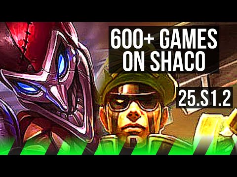 SHACO vs JARVAN IV (JGL) | 7/2/11, 600+ games | NA Master | 25.S1.2