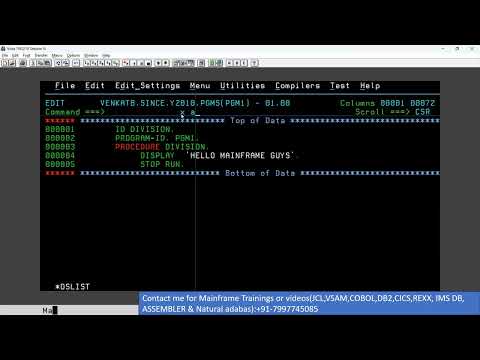 Mainframe tip for finding rows in a file #shorts  Shorts #Mainframe @venkatsince2010