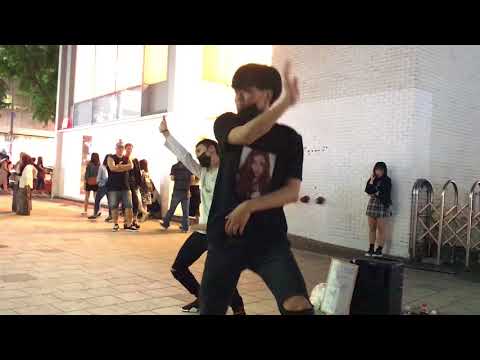 180618 Hongdae busking Kingdoms - Winner Island