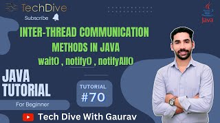 Inter-thread Communication methods | wait(), notify() and notifyAll() | Tutorial #70