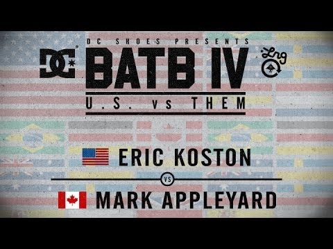 Eric Koston Vs Mark Appleyard: BATB4 - Round 1